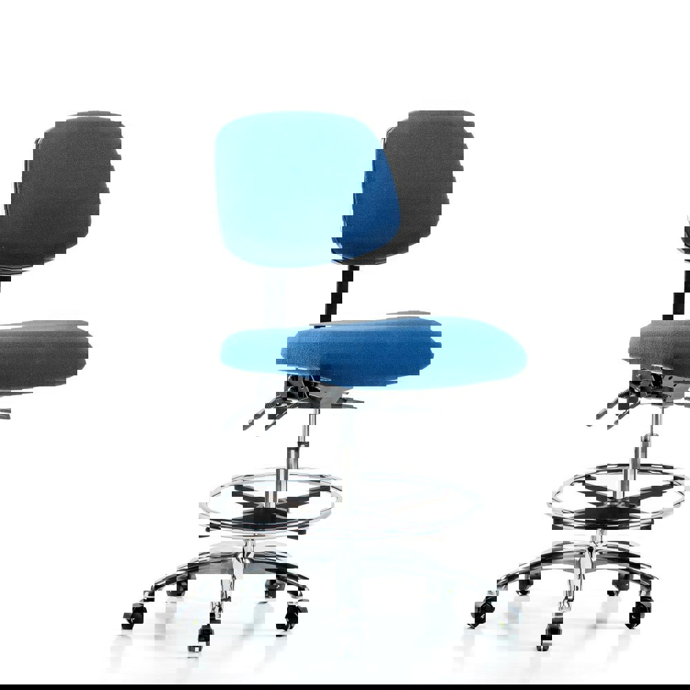 Task Chair: Conductive Cloth, Blue